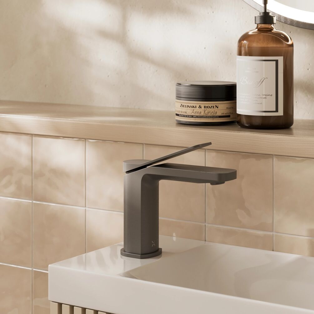 Crosswater Glide II Slate Basin Monobloc Tap - Lifestyle Image